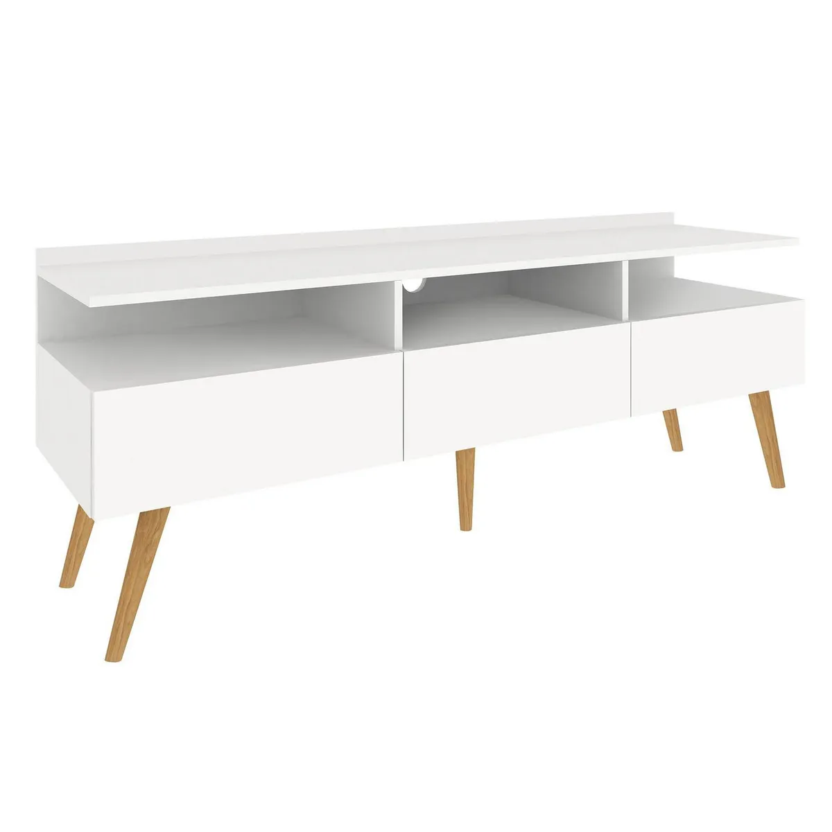 MOBILFRANK - Rack 3 puertas blanco