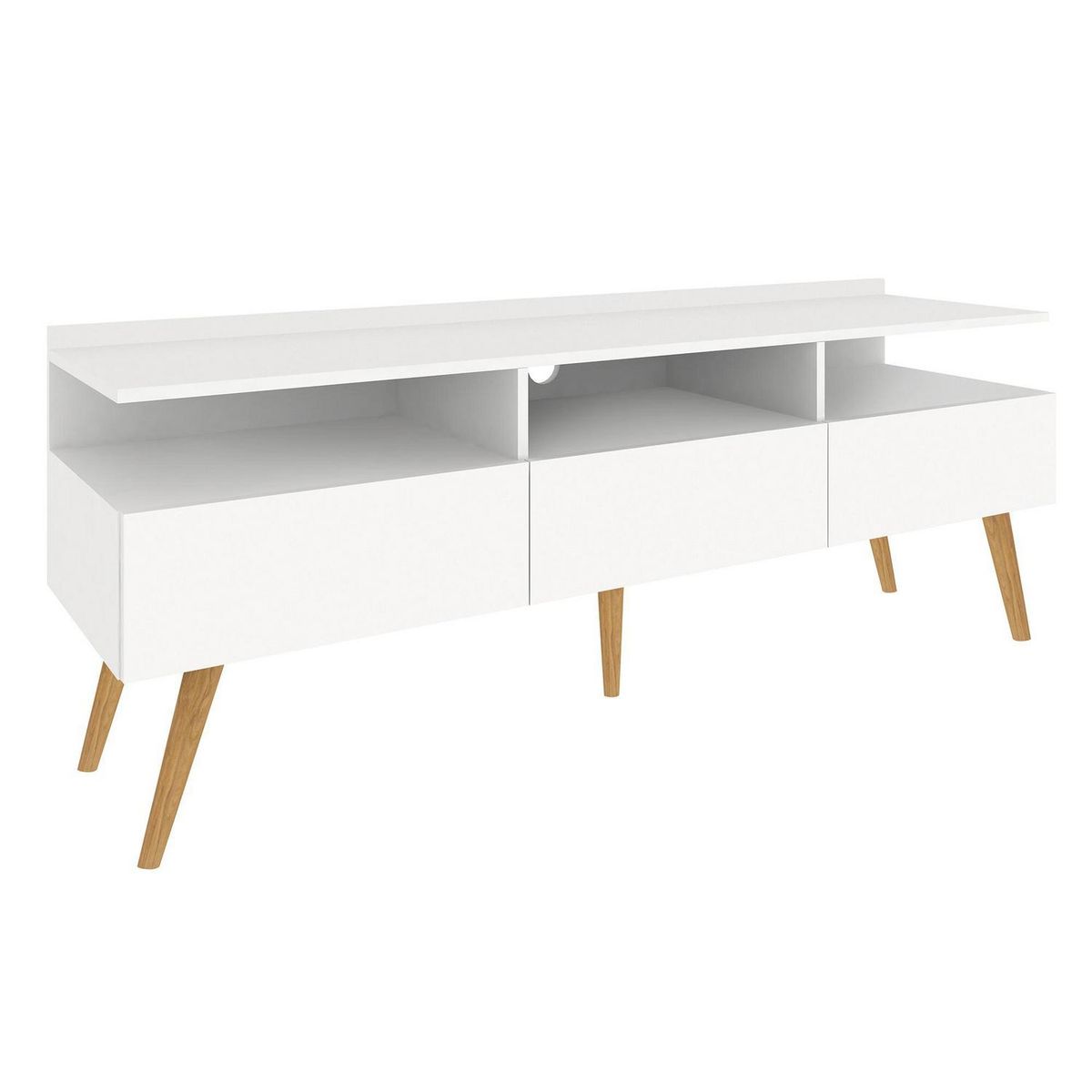 MOBILFRANK - Rack 3 puertas blanco