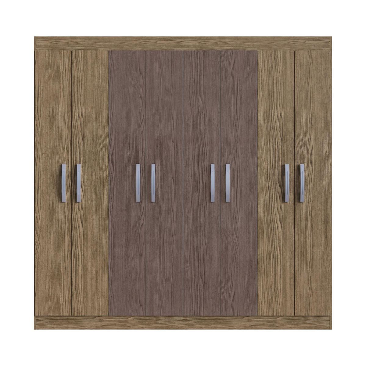 EXIT - Clóset Roma 8 Puerta(s) 6 Repisa(s) 176xx40 cm Café