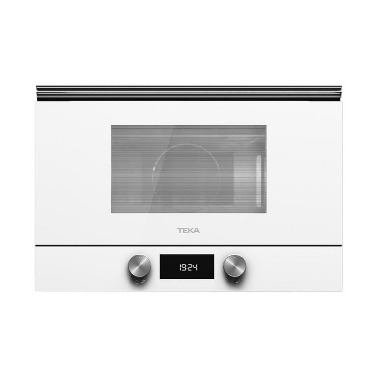 Microondas empotrable 22 litros display digital blanco