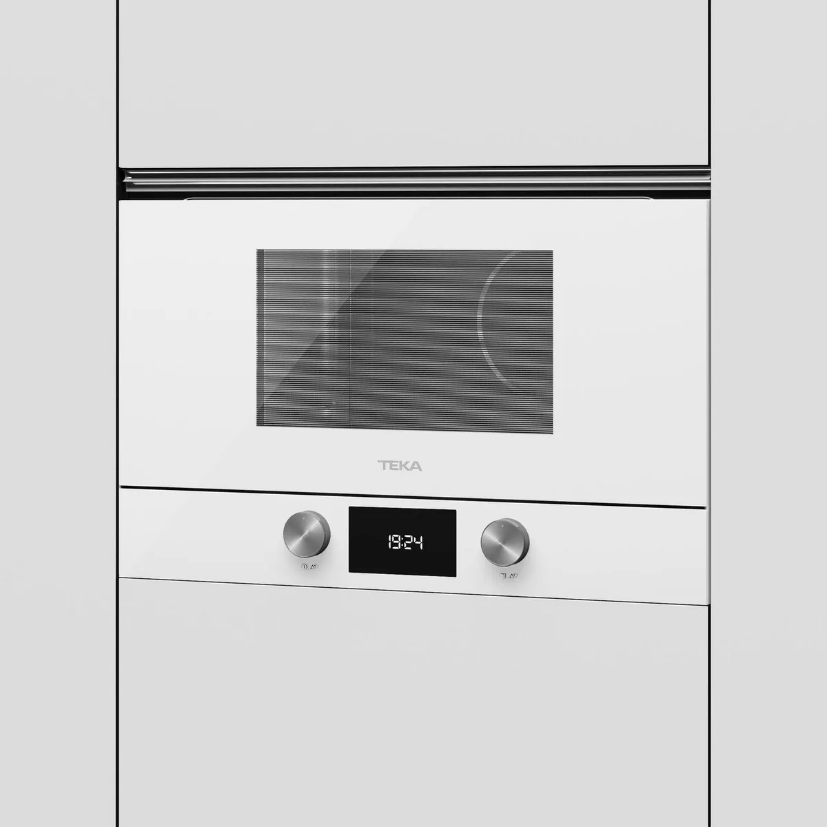 TEKA - Microondas empotrable 22 litros display digital blanco