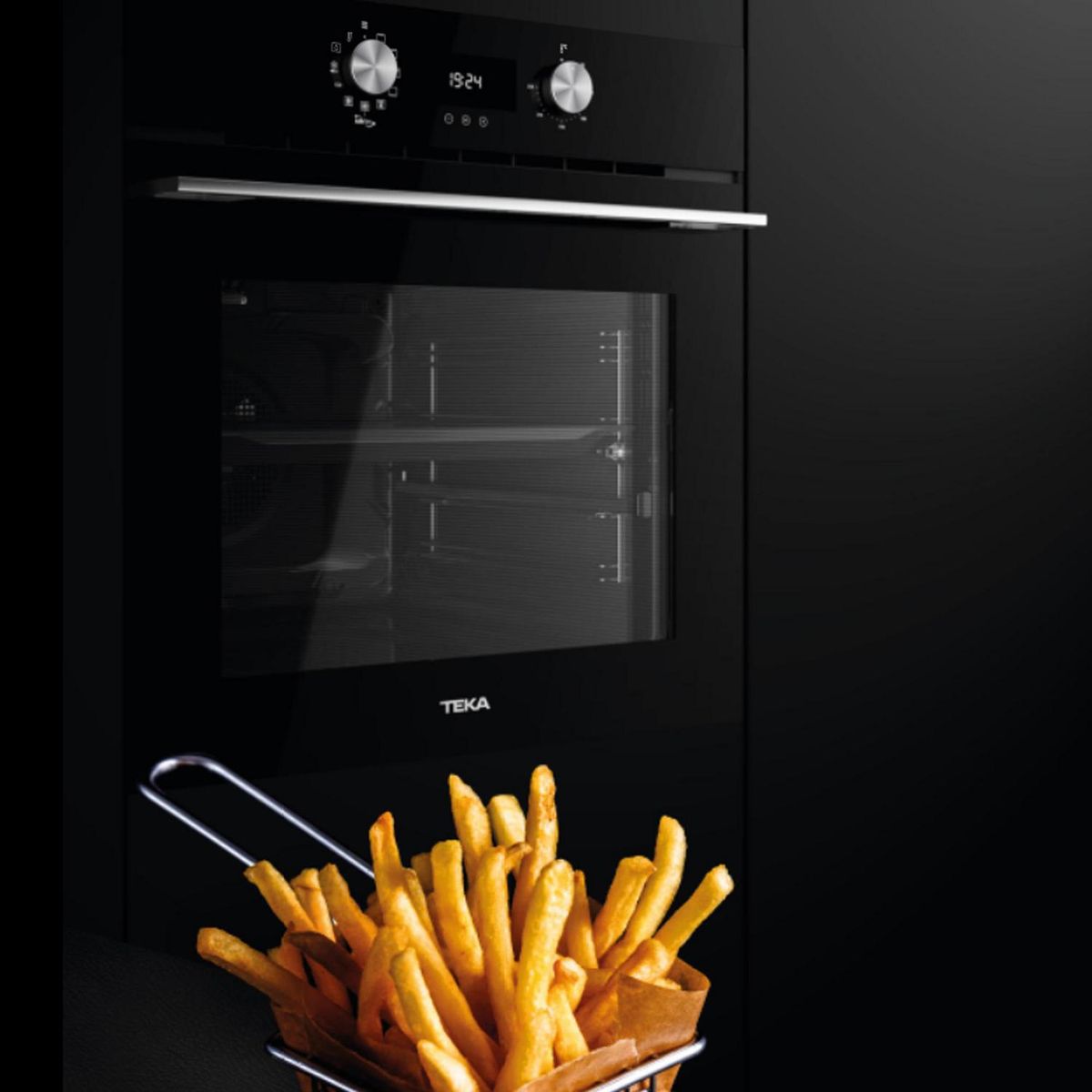 TEKA - Horno Eléctrico Empotrado 71 Litros HLB-8416 - AIRFRY