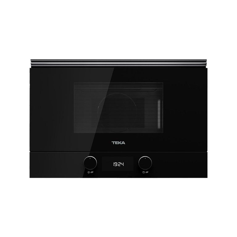 Microondas empotrable 22 litros display digital negro
