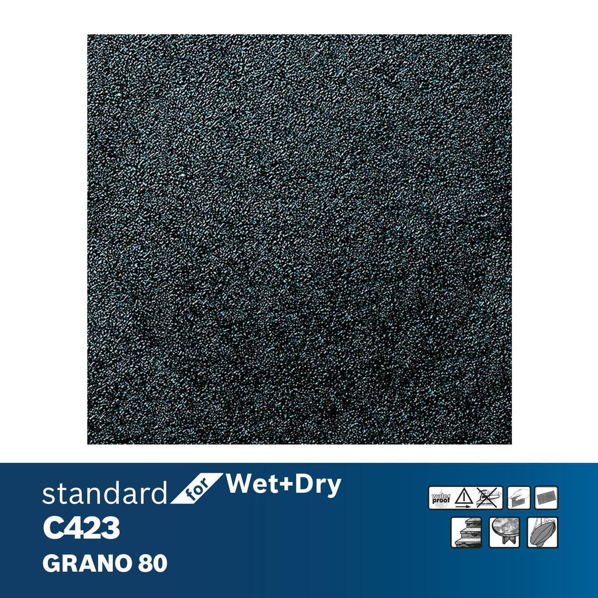 BOSCH - Pack 25 Lijas Bosch para Piedra Grano 80 23x28 cm