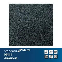 BOSCH - Pack de 25 lijas para metal grano 50