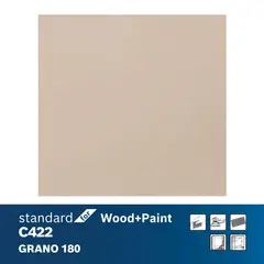 BOSCH - Pack de 25 lijas para madera y pintura grano 180