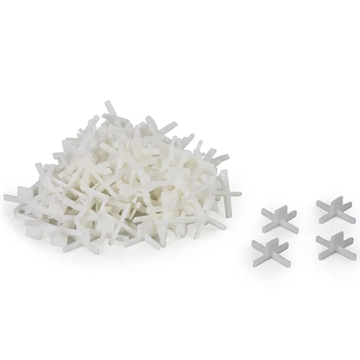 F3C - Espaciador con tomador plano 2mm 500 unidades (envase plástico)