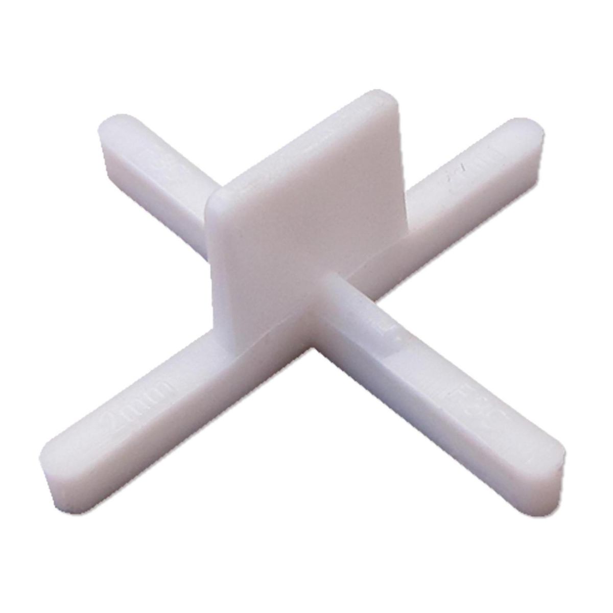 F3C - Espaciador con tomador 2mm 1000 unidades (bolsa)