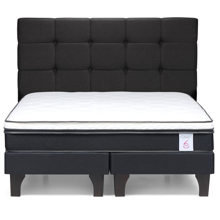 Cama 2 plazas Europea New Style 6 Café