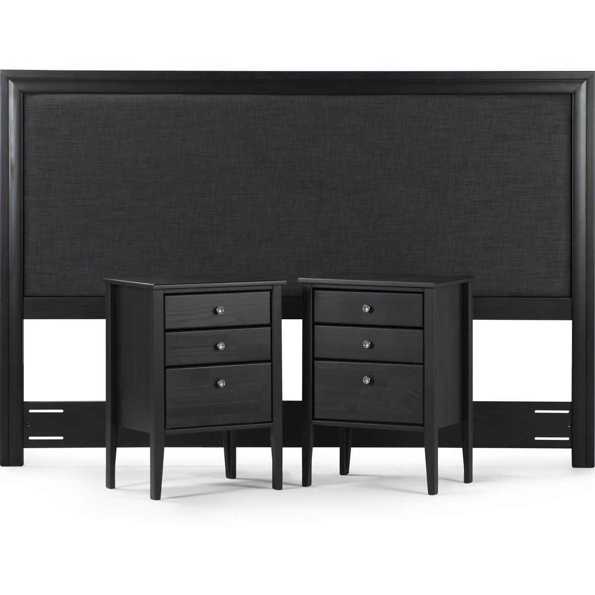 ROSEN - Respaldo 2 Plazas + 2 Veladores Nolita