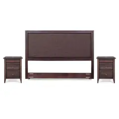 ROSEN - Set Muebles 2 plazas Nolita Chocolate