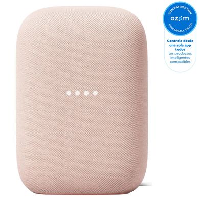 Parlante Google Nest audio sand con asistente de voz.