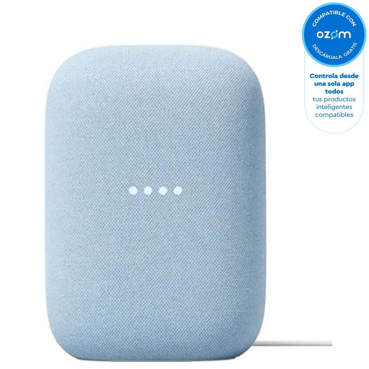 GOOGLE - Parlante Google Nest audio sage con asistente de voz