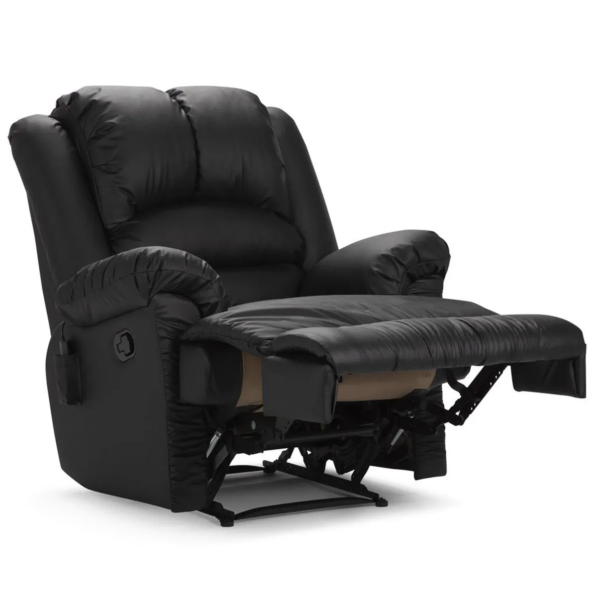 ROSEN - Bergere 1 cuerpo Jarrie 92x108x88 cm Negro