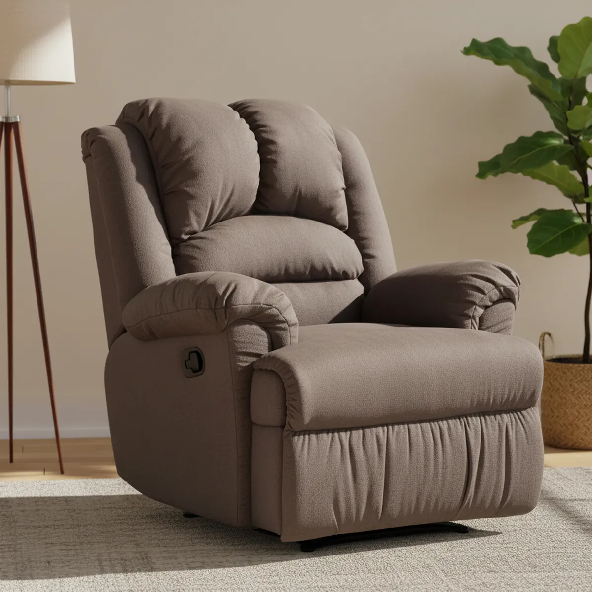 ROSEN - Bergere 1 cuerpo Jarrie 92x108x88 cm Gris