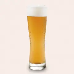 CRISTAR - Set 4 Vasos Cerveceros de Vidrio 331 ml