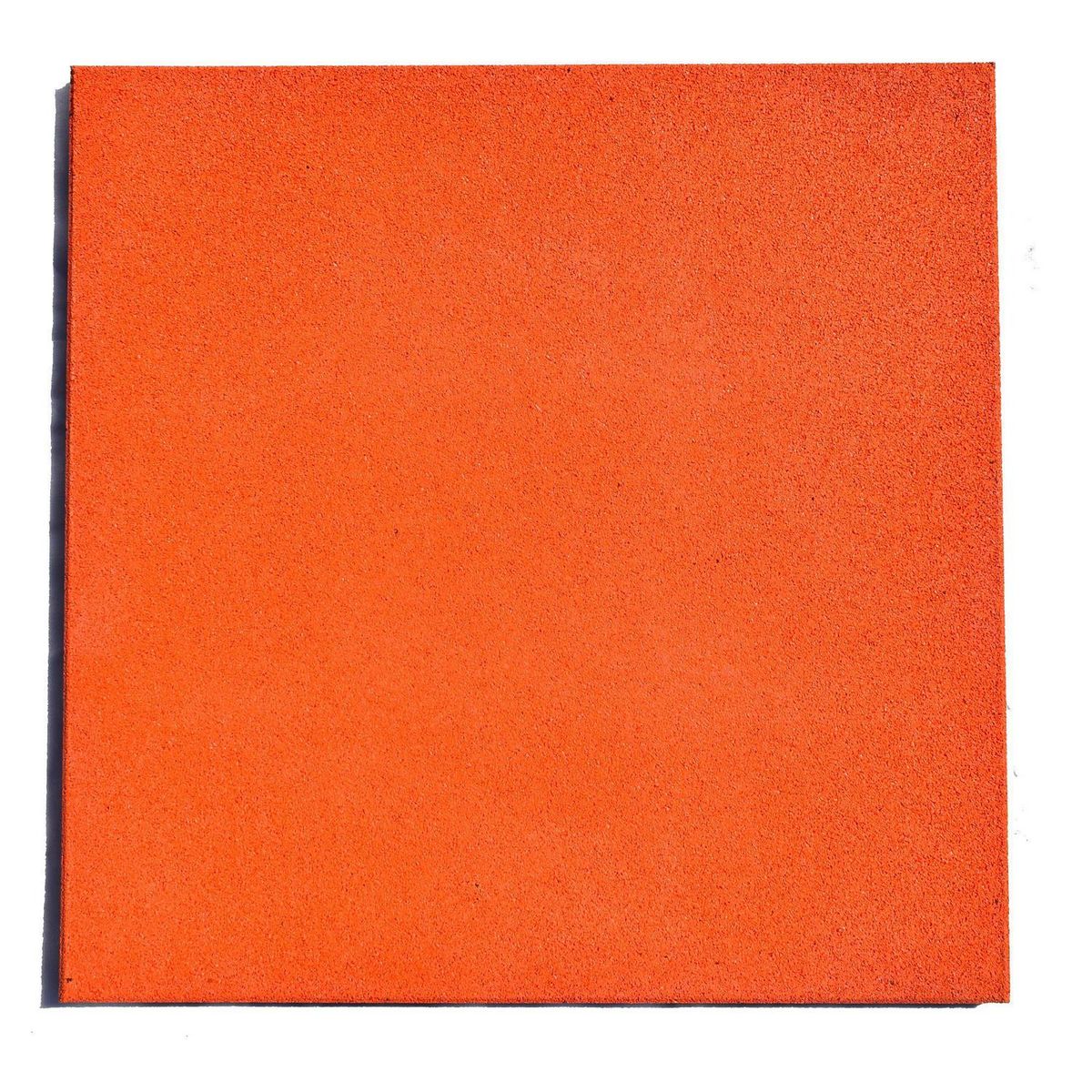 PLAYPLAZA - Palmeta Caucho EPDM 50x50x2.5 cm Naranja