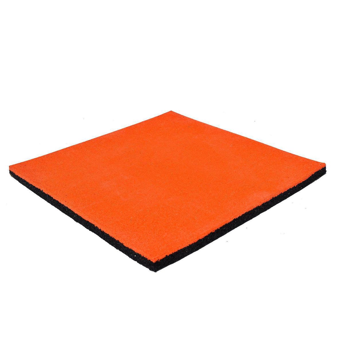 PLAYPLAZA - Palmeta Caucho EPDM 50x50x2.5 cm Naranja