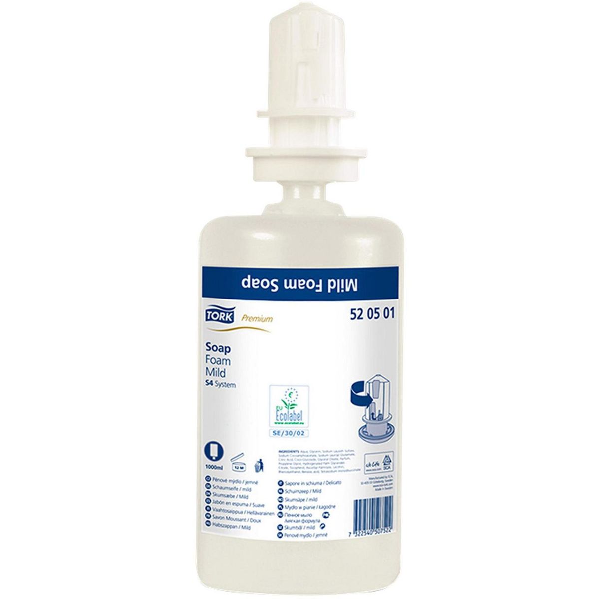 TORK - Jabón Tork Elevation Premium Hidratante 1 Litro