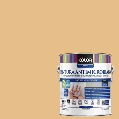 Pintura Antimicrobiana Semibrillante 1 galn(es) Naranjo Lusaka 