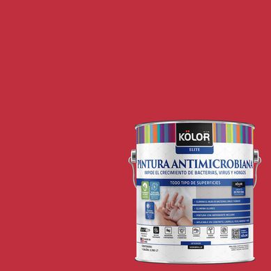 Pintura Antimicrobiana Semibrillante 1 galn(es) Rojo Mali 