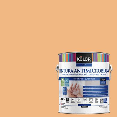 Pintura Antimicrobiana Semibrillante 1 galn(es) Naranjo Naha 