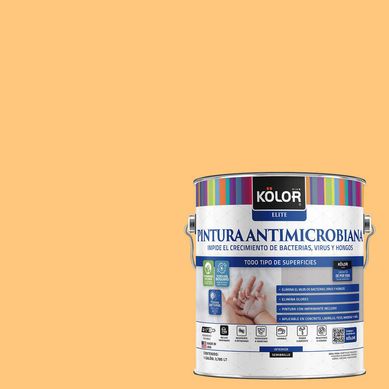 Pintura Antimicrobiana Semibrillante 1 galn(es) Naranjo Imperia 