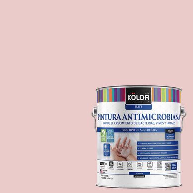 Pintura Antimicrobiana Semibrillante 1 galn(es) Rosado Limbrgo 
