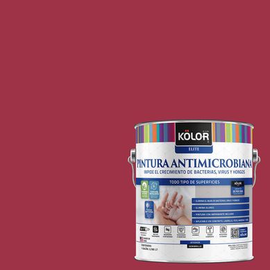Pintura Antimicrobiana Semibrillante 1 galn(es) Rojo Guinea 