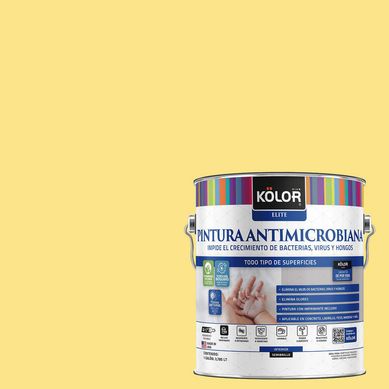 Pintura Antimicrobiana Semibrillante 1 galn(es) Gris Pieven 