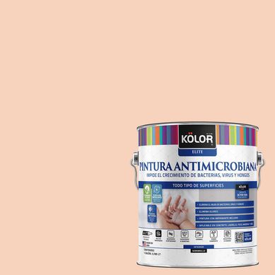 Pintura Antimicrobiana Semibrillante 1 galn(es) Naranjo Basilan 