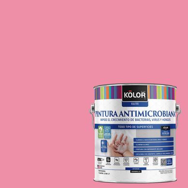 Pintura Antimicrobiana Semibrillante 1 galn(es) Rosado Arrah 