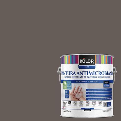 Pintura Antimicrobiana Semibrillante 1 galn(es) Caf Antelias 
