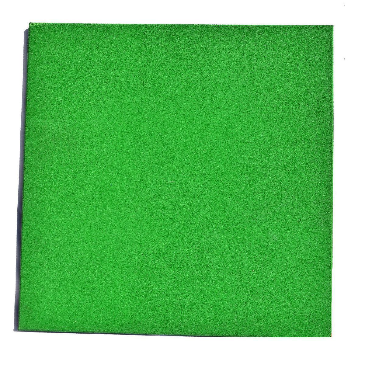 PLAYPLAZA - Palmeta Caucho EPDM 50x50x2.5 cm Verde Claro