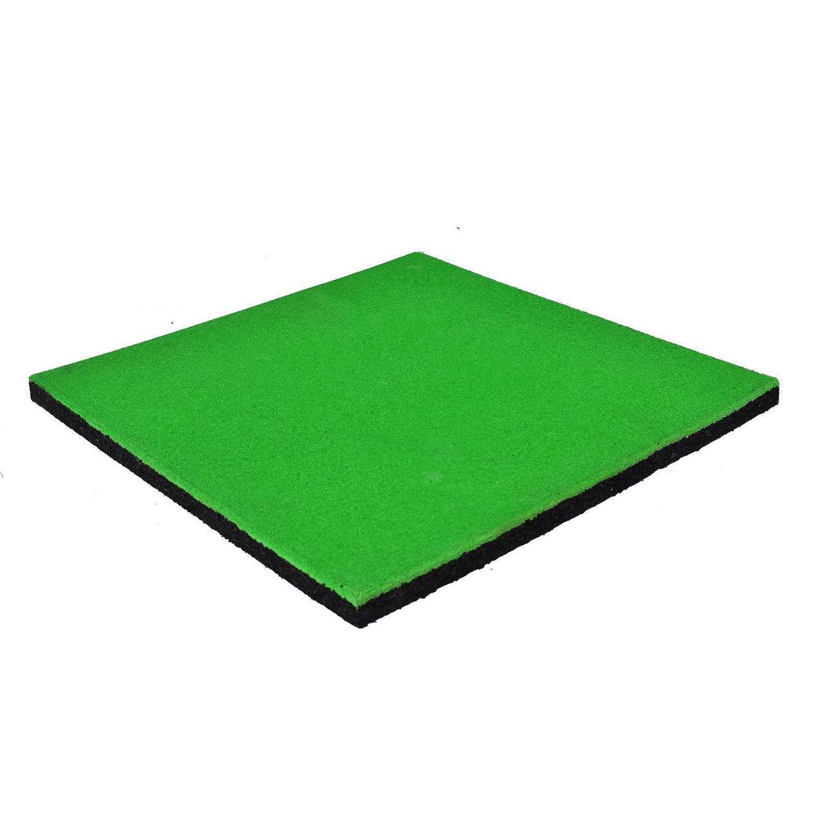 PLAYPLAZA - Palmeta Caucho EPDM 50x50x2.5 cm Verde Claro