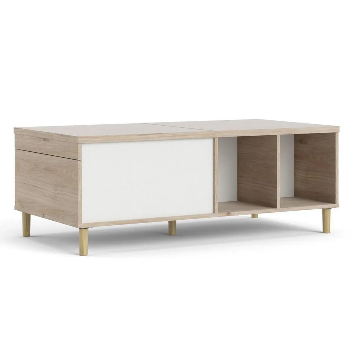 TVILUM - Mesa de Centro 119x60x44 cm