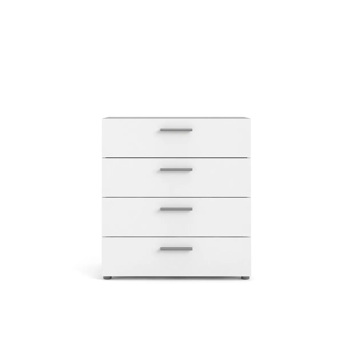 TVILUM - Cómoda 4 Cajón(es) Pepe 80.2x68.1x40.3 cm Blanco