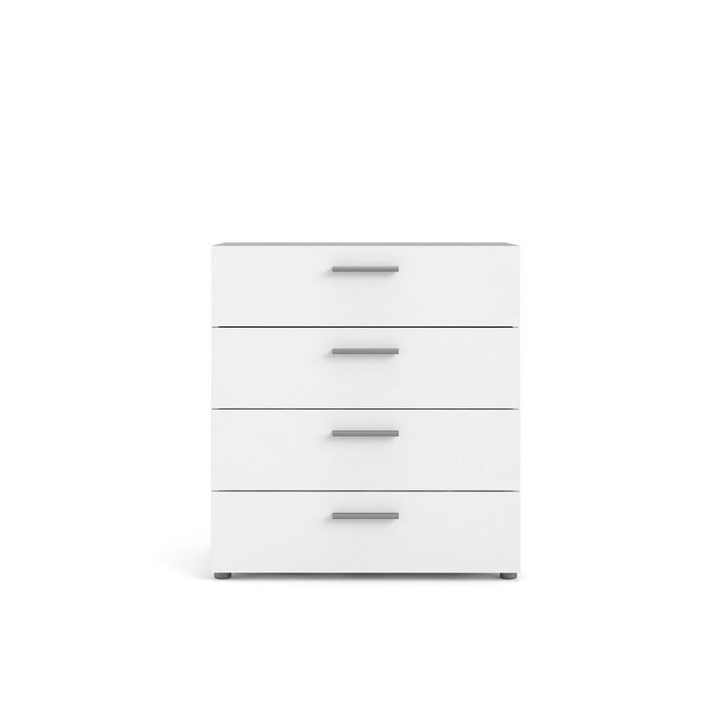 TVILUM - Cómoda 4 Cajón(es) Pepe 80.2x68.1x40.3 cm Blanco