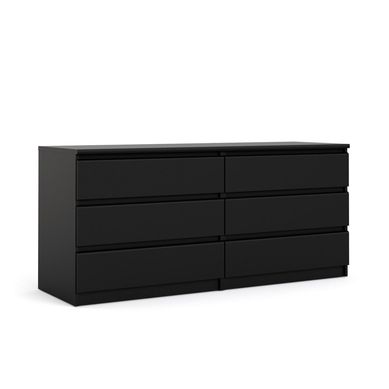 Cmoda 153x50x70 cm Negro