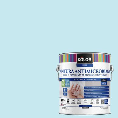 Pintura Antimicrobiana Semibrillante 1 galn(es) Celeste Umatac 