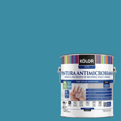 Pintura Antimicrobiana Semibrillante 1 galn(es) Celeste Markham 
