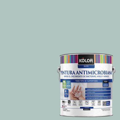 Pintura Antimicrobiana Semibrillante 1 galn(es) Verde Cceres 