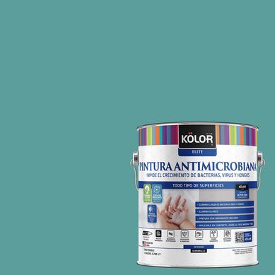 Pintura Antimicrobiana Semibrillante 1 galn(es) Verde Sikar 