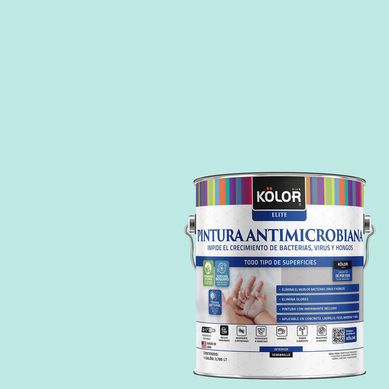 Pintura Antimicrobiana Semibrillante 1 galn(es) Verde Andorra 