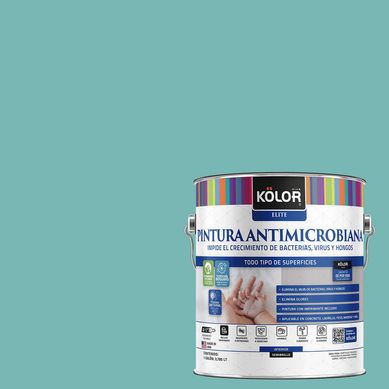 Pintura Antimicrobiana Semibrillante 1 galn(es) Verde Florencia 