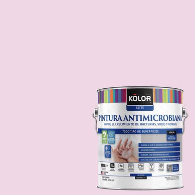 Pintura Antimicrobiana Semibrillante 1 galn(es) Rosado Pavia 