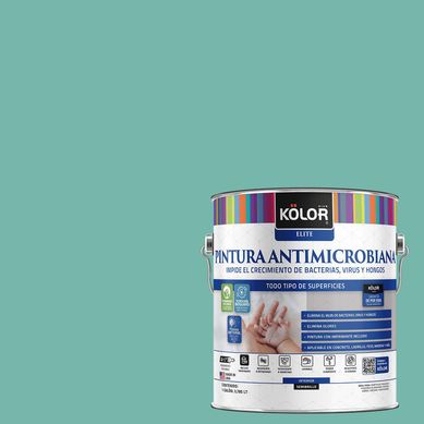 Pintura Antimicrobiana Semibrillante 1 galn(es) Verde Isernia 