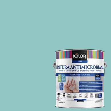 Pintura Antimicrobiana Semibrillante 1 galn(es) Verde Mucurapo 