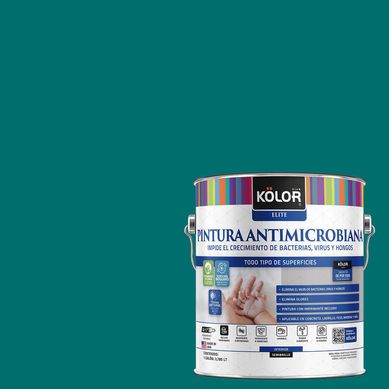 Pintura Antimicrobiana Semibrillante 1 galn(es) Verde Siliguiri 