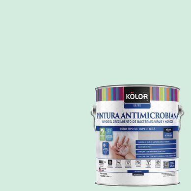 Pintura Antimicrobiana Semibrillante 1 galn(es) Verde Ponferrada 